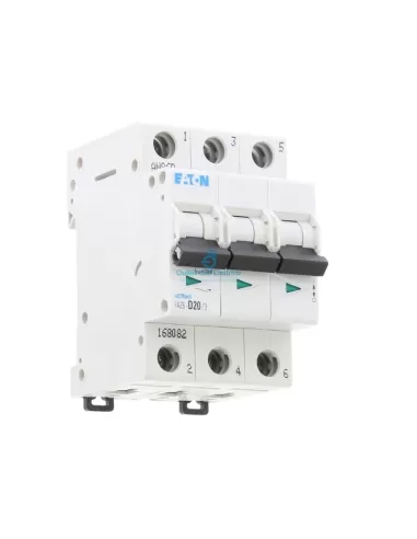 Eaton faz6-d20/3 disyuntor 6ka 3p d 20a